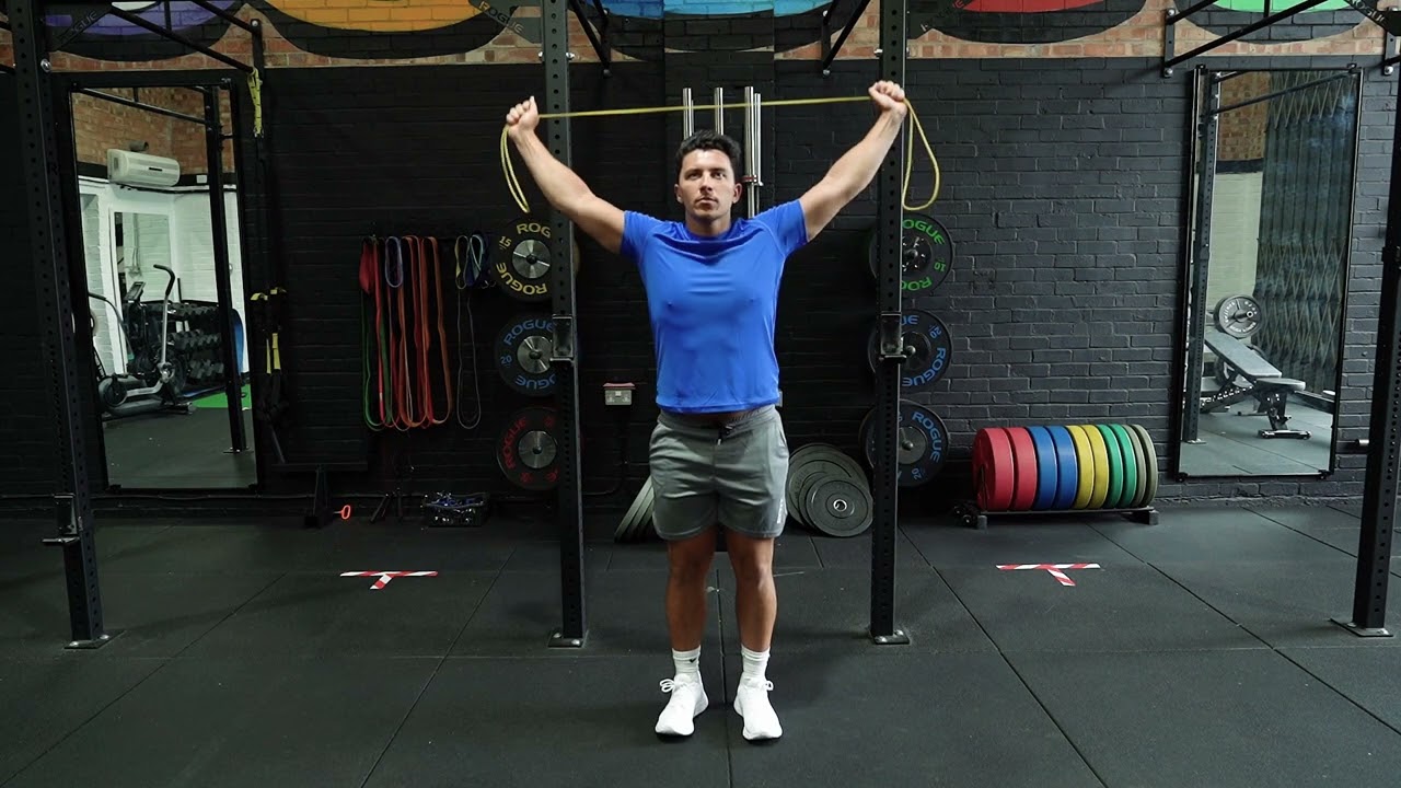 Banded Chest Opener | Band | Strength and Conditioning Exercises