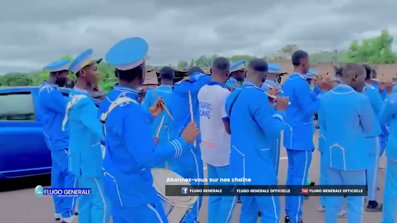 FLUGO GÉNÉRALE EN MARCHE POUR LE STADE DE KASANGULU A L'OCCASION DE LA GRANDE PRIÈRE  Du 12/11/2023