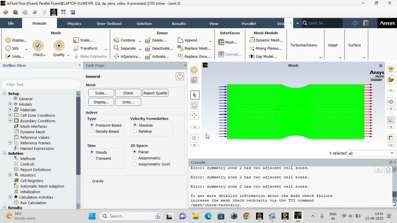 compressible flow - ANSYS Fluent Tutorials