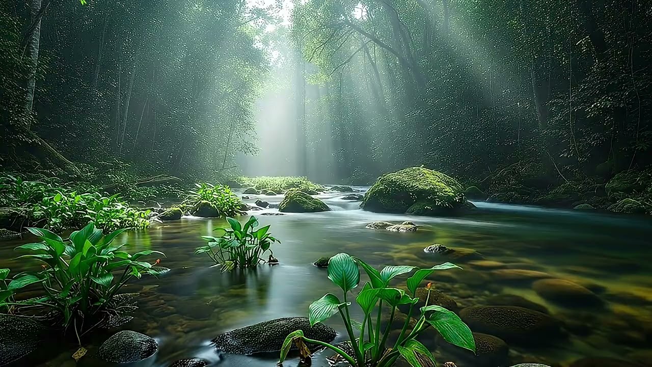 Nature Sound Therapy &ndash; Flowing River Ambience for Calm Mind & Focus