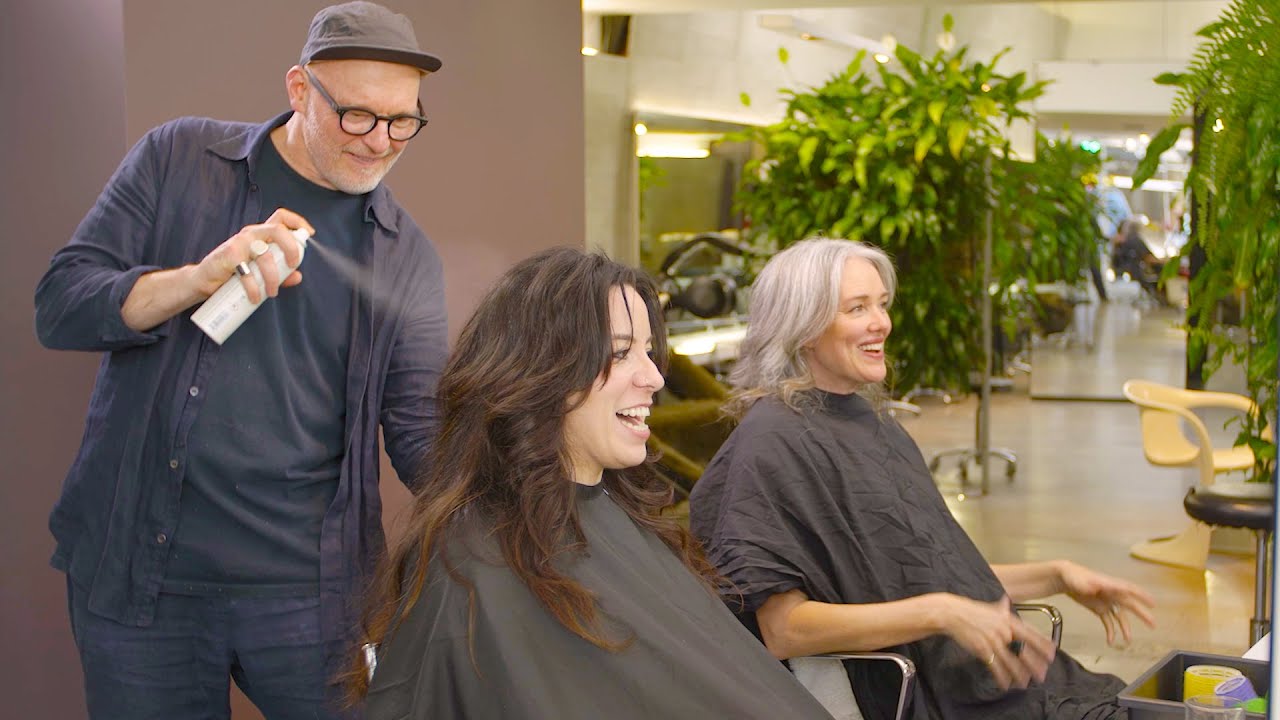 Charlotte Cook and Petra Bagust go to the salon | When 'Hair and Loathing' meets 'Grey Areas'