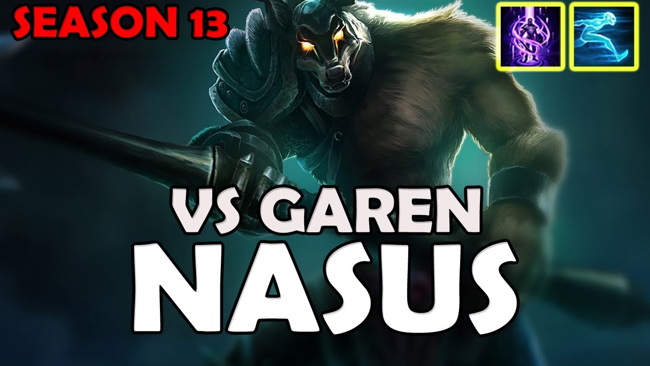 Challenging Matchup: Dreadknight Nasus vs Garen Top Lane | Carrying the Team Struggle