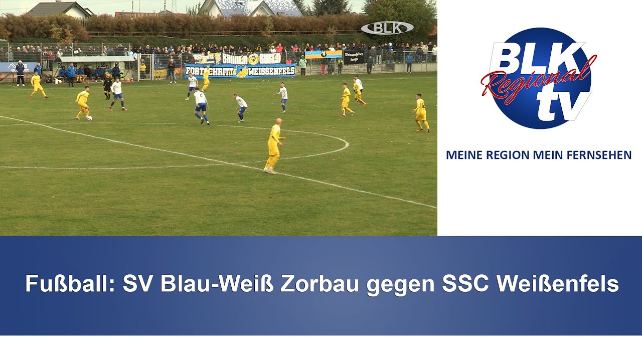 Fußball: SV Blau-Weiß Zorbau gegen SSC Weißenfels