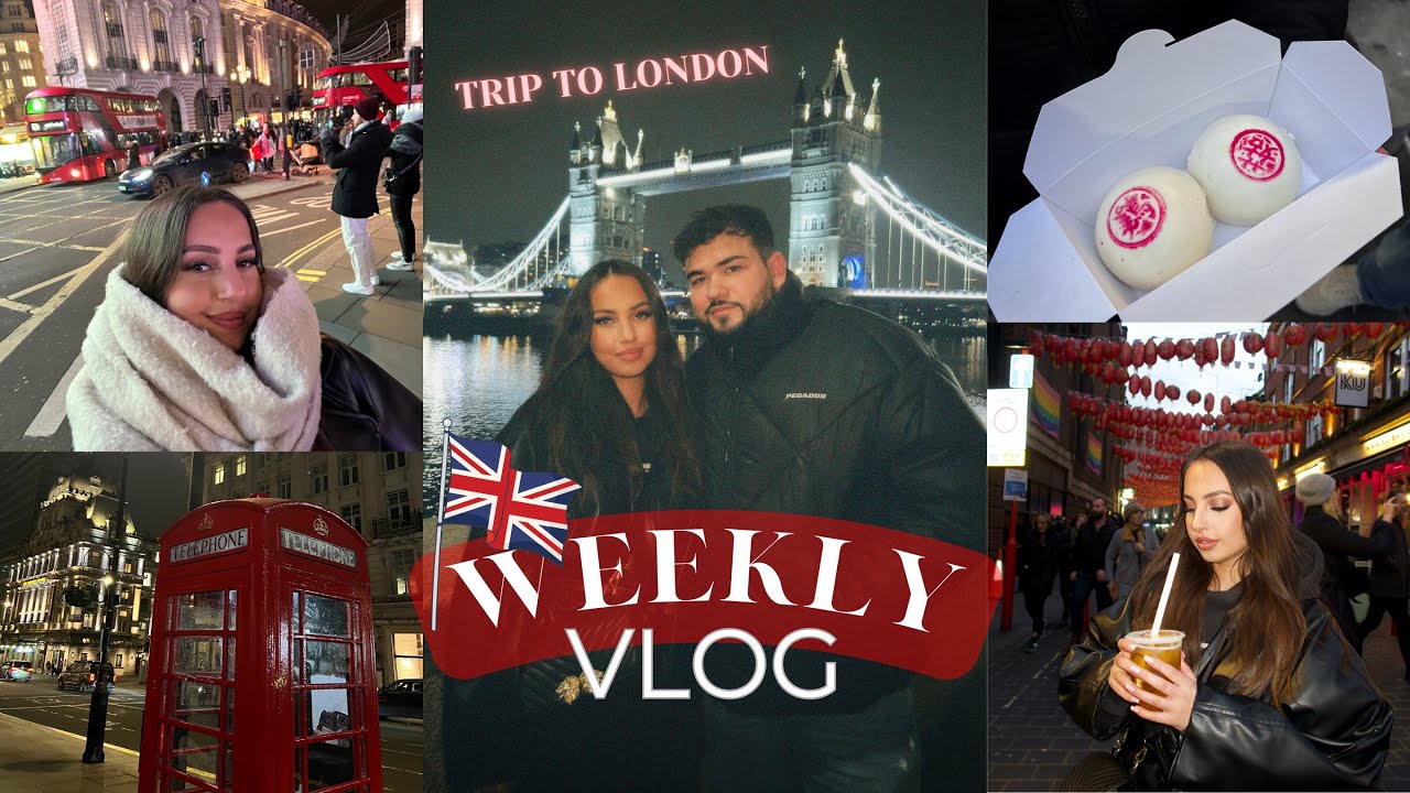 Mein FREUND ÜBERRASCHT mich mit einem TRIP NACH LONDON 🇬🇧😍✨ | Weekly VLOG