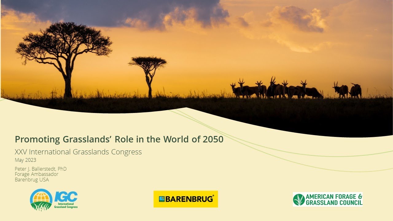 Promoting Grasslands' Role in the World of 2050