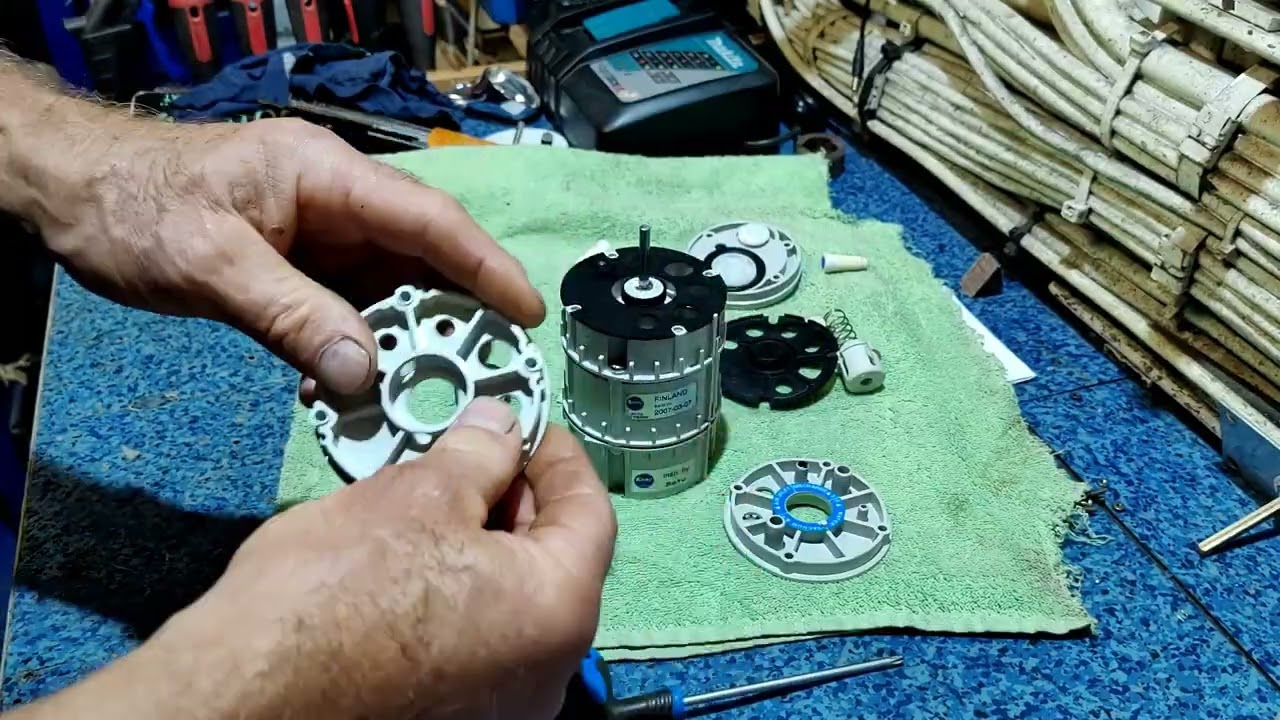 Assembling Evac 5775500 Vacuum Toilet Control Mechanism. New Version.