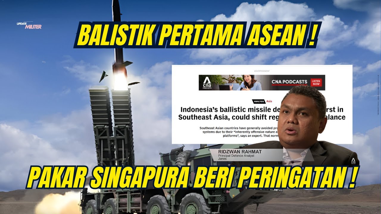 Reaksi Pakar Singapura! Rudal KHAN di Kalimantan Guncang Asia Tenggara!