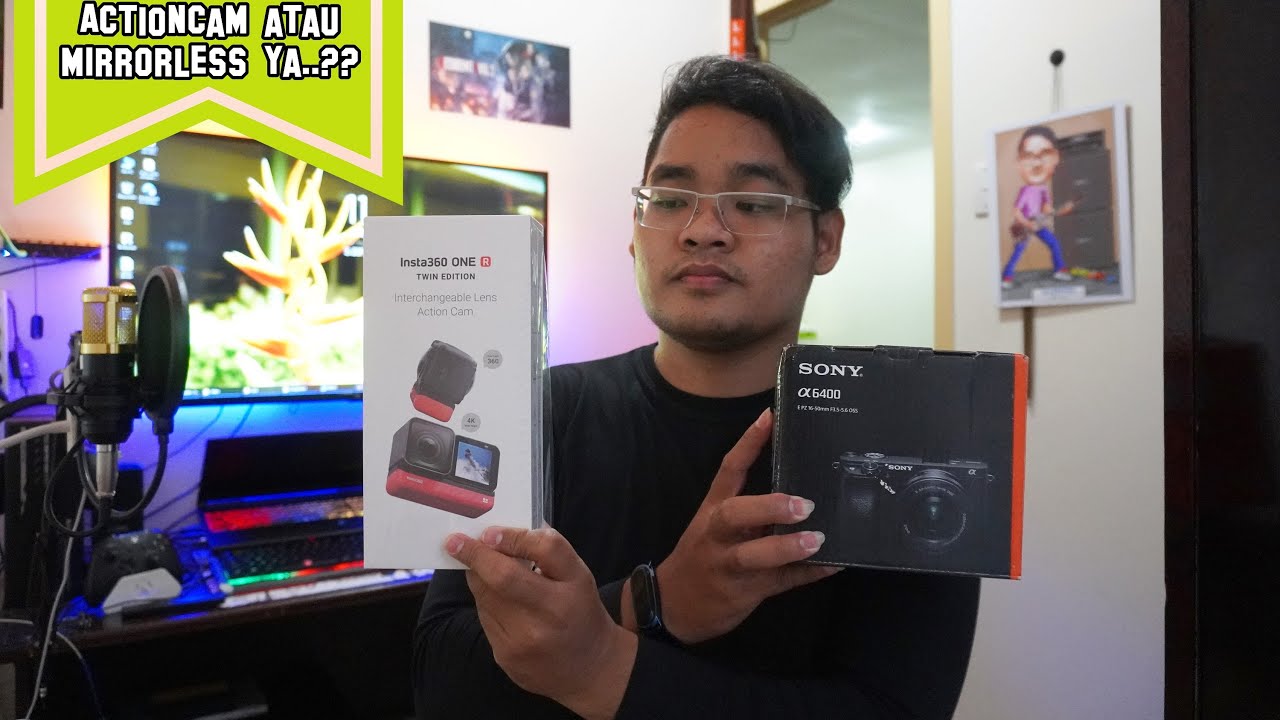 Pilih Actioncam atau Mirrorless ya? Perbandingan Insta360 One R dan Sony Alpha 6400 dalam mode 4K
