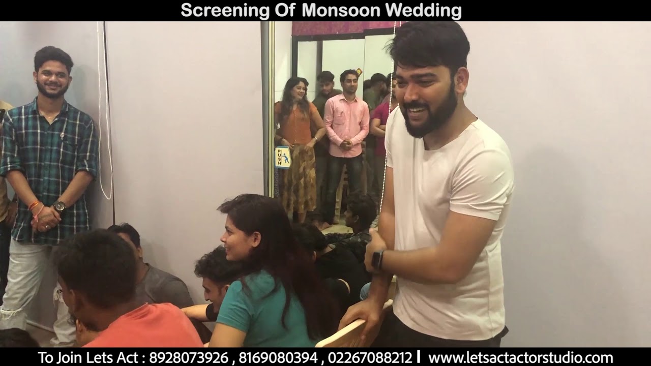 Screening of Tele Film Monsoon Wedding | Lets Act Actor Studio Mumbai