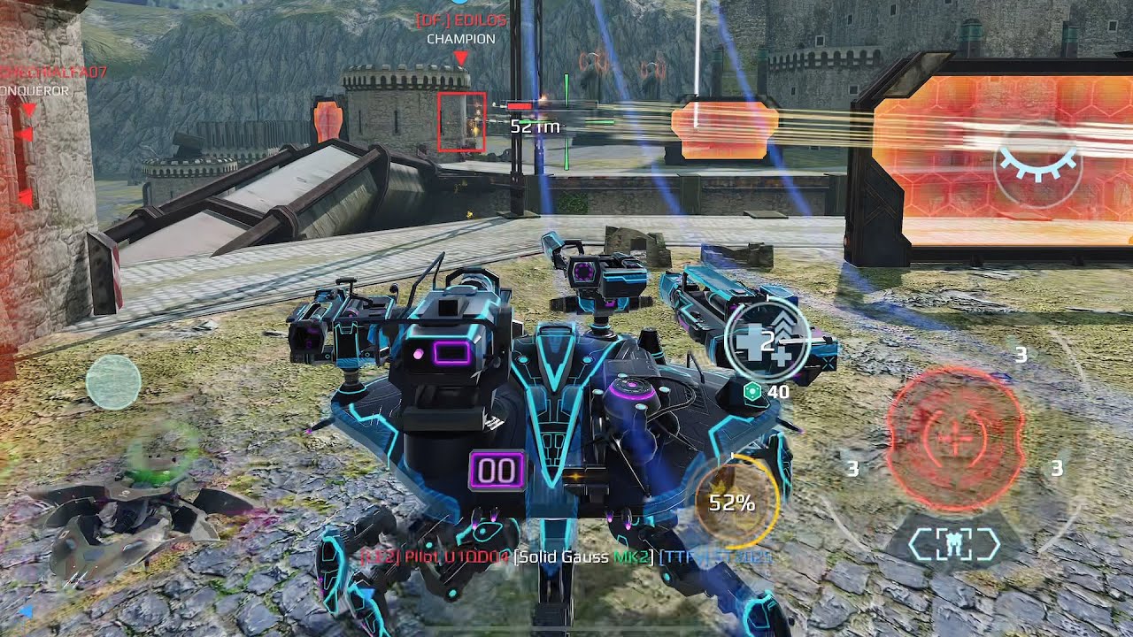 Neon Kaji has a learning curve | War Robots gameplay