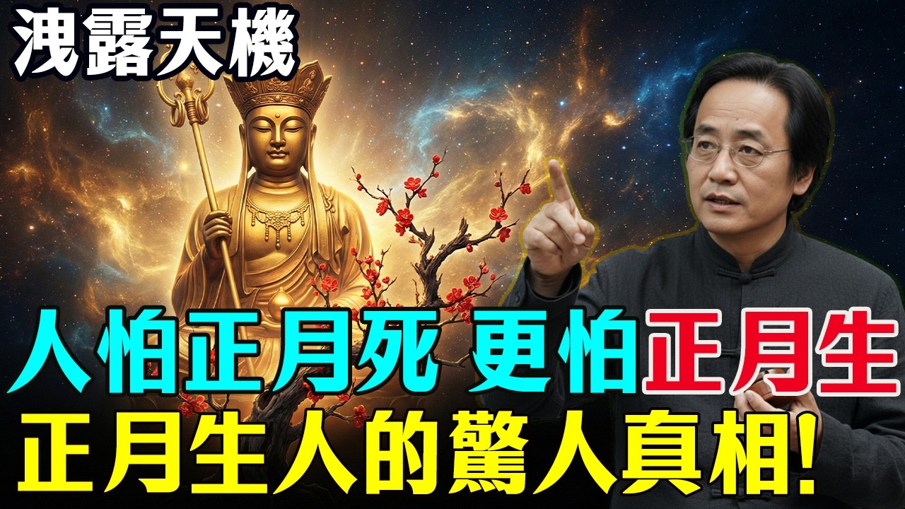倪海廈：人怕正月死，更怕正月生！揭秘「正月生人」3種前世靈魂的驚人真相！#倪海廈 #因果 #命理 #修行 #易經 #正月出生 #民間禁忌 #前世今生 #命運