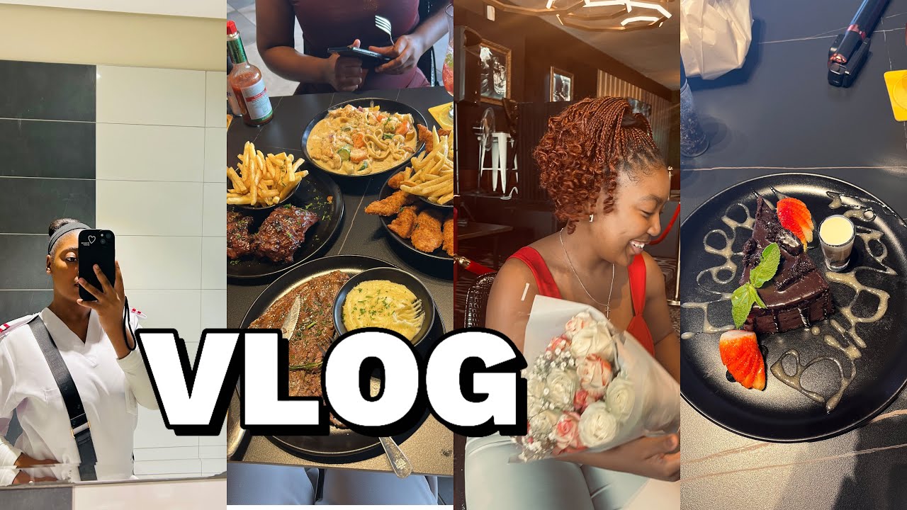 Vlog:|grocery shopping 🛒| going to work + celebrating my birthday 🎈🥳