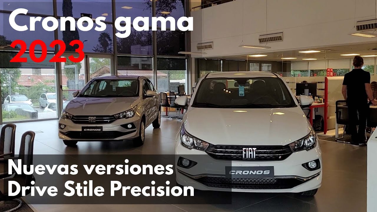 Cronos 2023: nuevas versiones Like, Drive, Stile y Precision