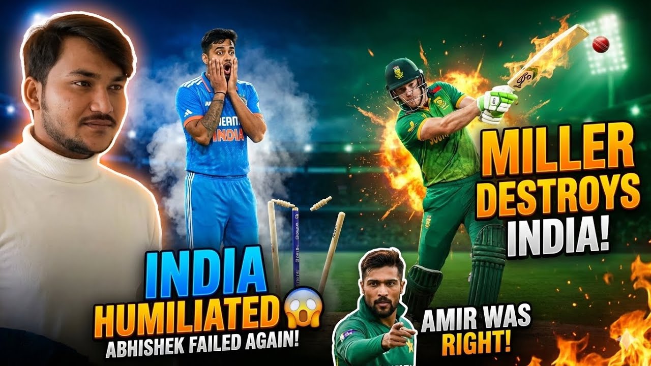  South Africa vs India 😂😂 Miller destroyed Indians 