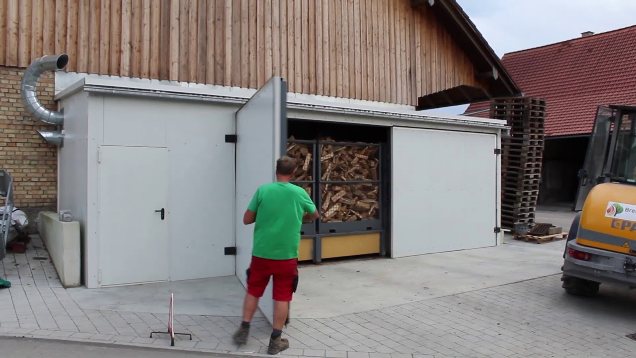 Trockenkammer f&uuml;r Brennholz