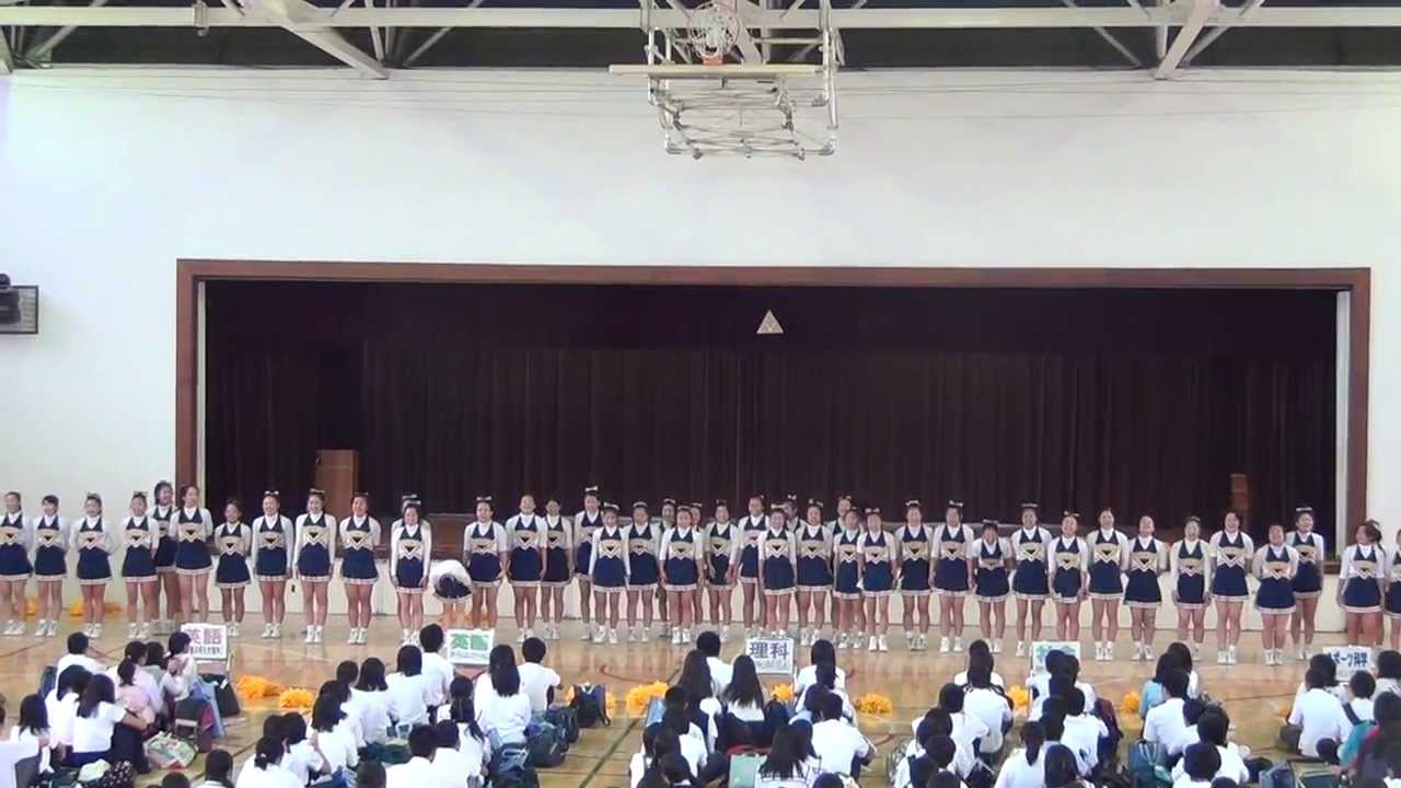 大阪学院高等学校　オープンスクール　チアリーダー部演技