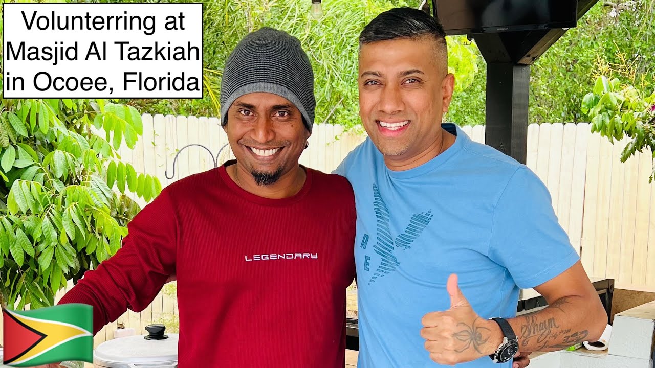 VOLUNTEERING AT MASJID AL TAZKIAH IN OCOEE, FLORIDA