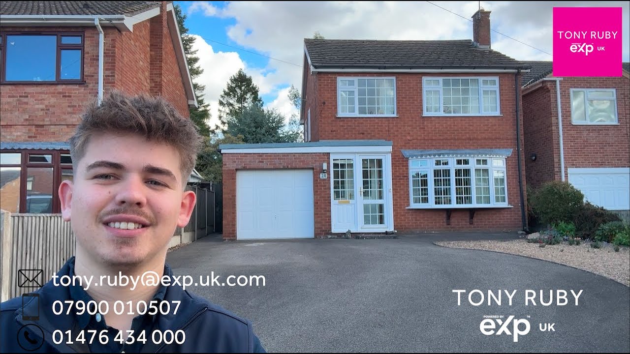 🏡 Detached 3-Bed Home with Large Garden & Garage | Outskirts of Grantham