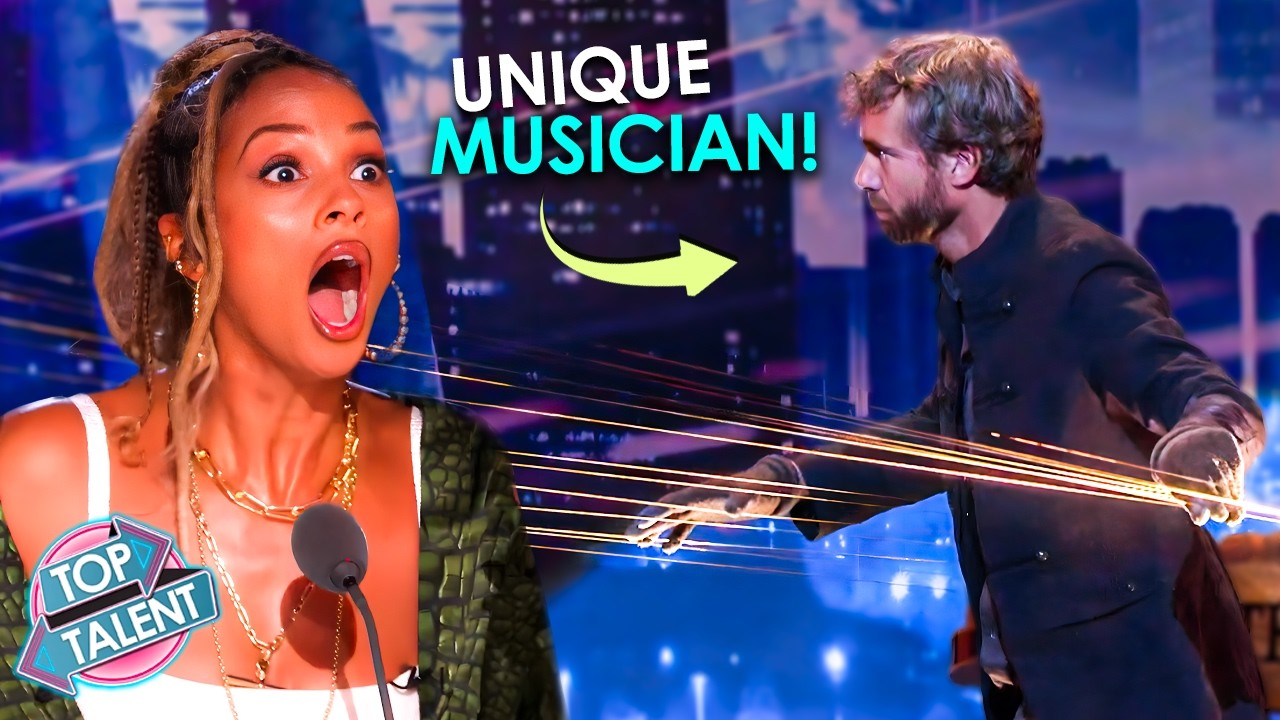 Самые УНИКАЛЬНЫЕ инструменты, которые когда-либо слышали судьи на шоу Got Talent!