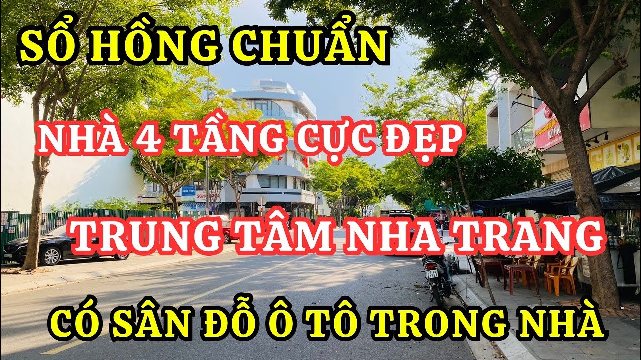 Cô chú lớn tuổi nhượng lại căn nhà 4 tầng rất đẹp ngay trụ sở Sungroup,Nha Trang sổ đỏ chuẩn