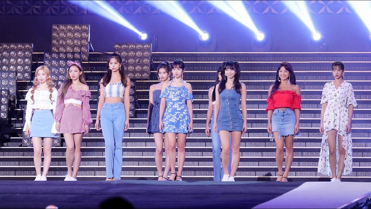 180717 트와이스(TWICE) Full ver. (Dance The Night Away + CHEER UP) 4K 직캠 by 비몽