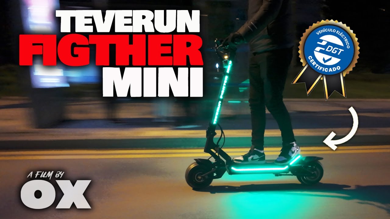 Así es el PATINETE más POTENTE HOMOLOGADO - TEVERUN FIGHTER MINI