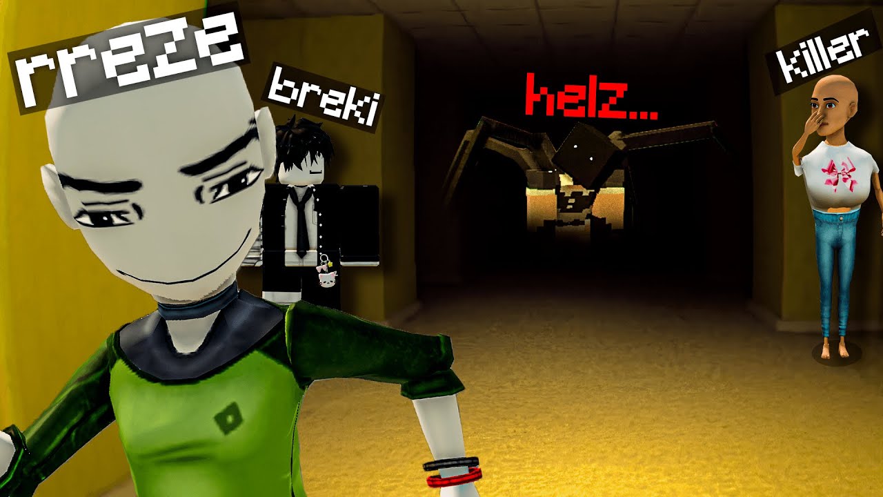 backrooms no minecraft e sinistro (ft. breki, helz, killerszi)