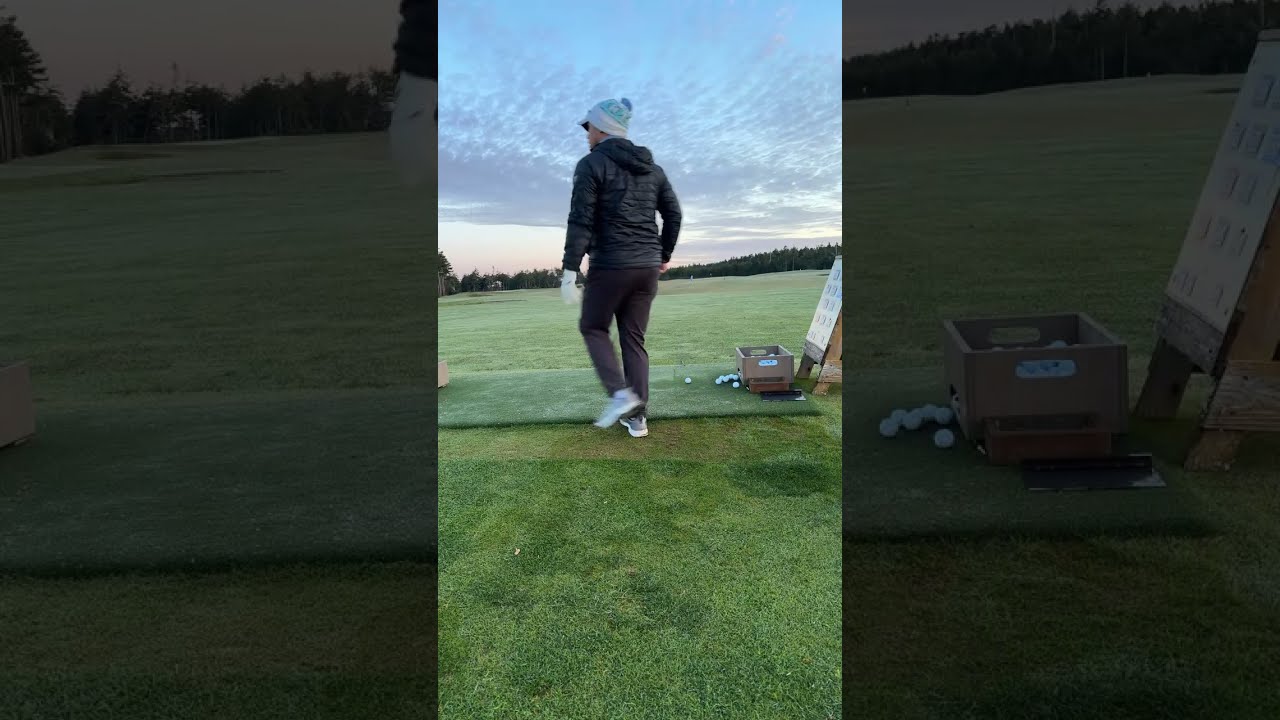 Roger Golfs is live! Range at Bandon Dunes Practice Center