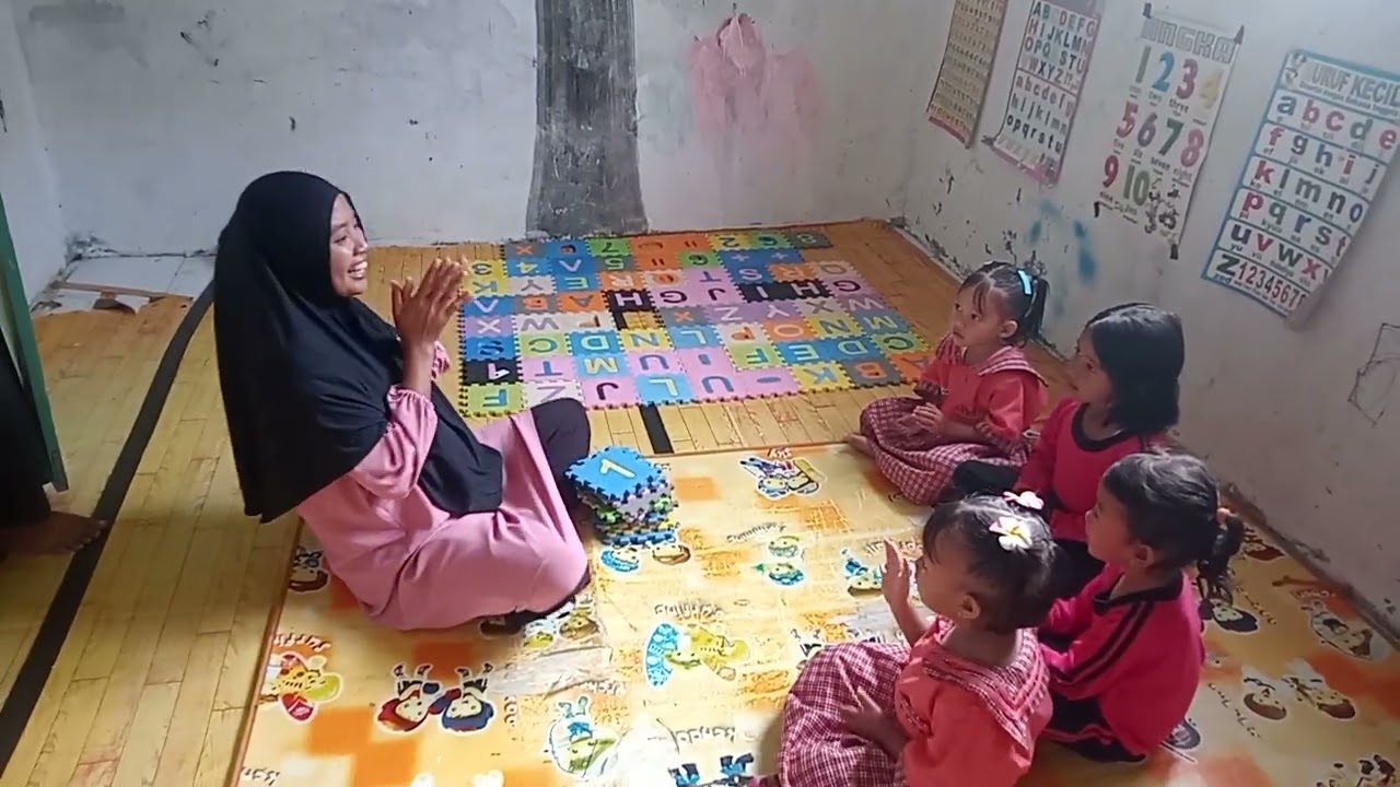 Model Pembelajaran Tematik integratif Tema mengenal angka 1_10