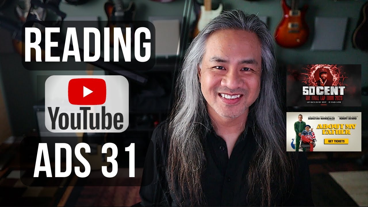 Voice Over Fun | Reading YouTube Ads Volume 31 | Live Nation / 50 Cent, About My Father