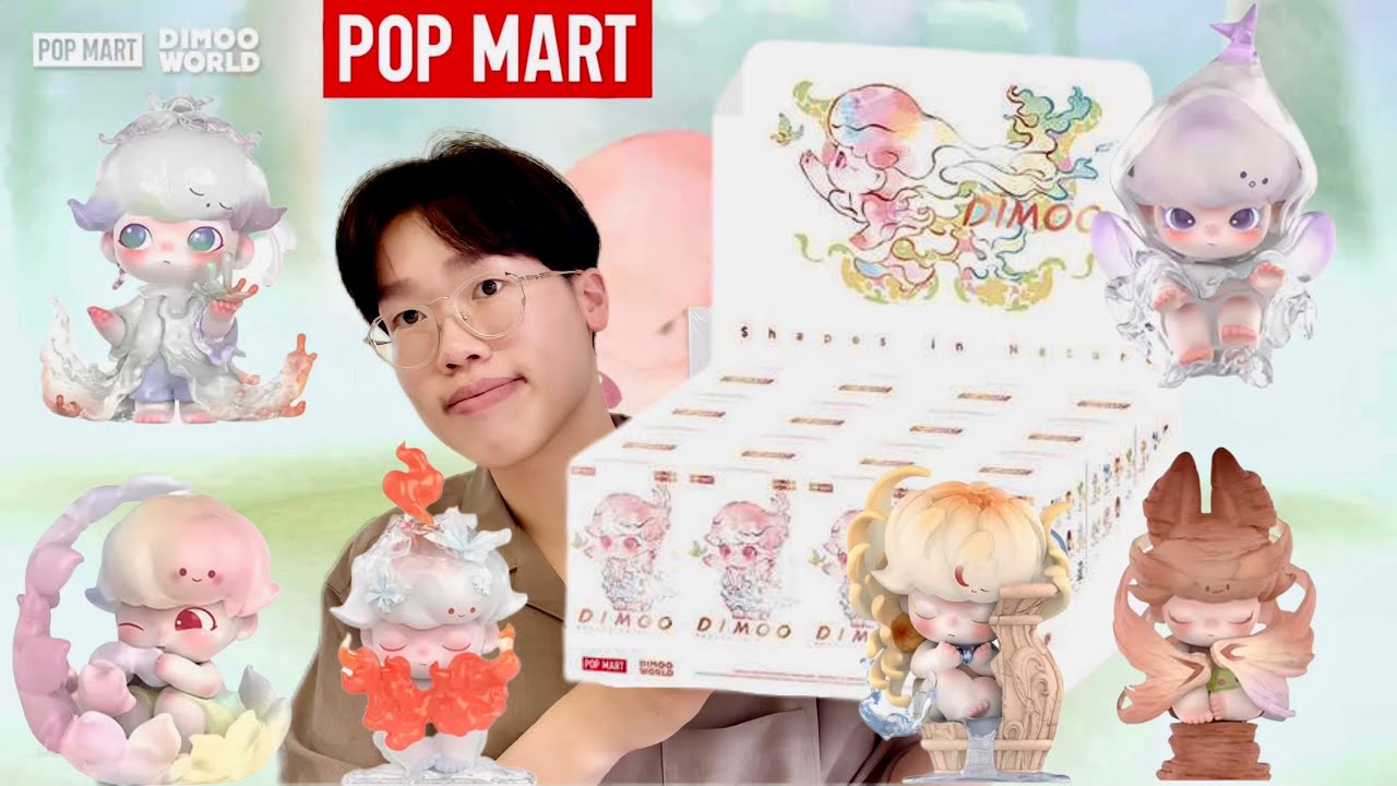 DIMOO Shapes In Nature Unboxing | POPMART FULL SET!