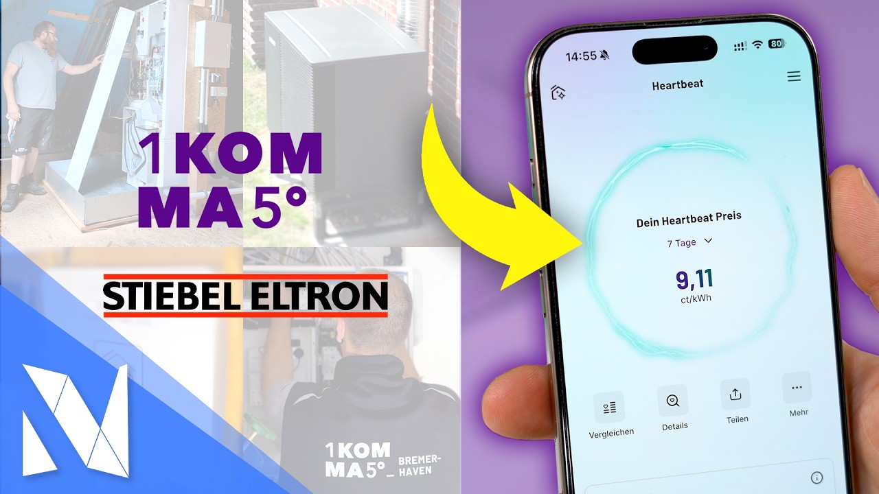 Wärmepumpe & Heartbeat AI von 1KOMMA5° 🏡🌤️🔋 – Unser New Energy-Upgrade (Teil 1) | Nils-Hendrik Welk