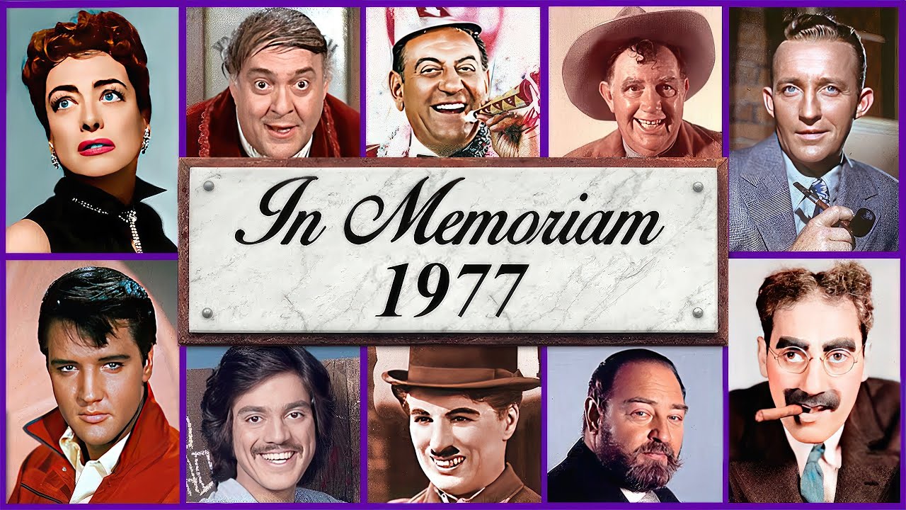 Famous People We Lost in 1977 | In Memoriam: 1977