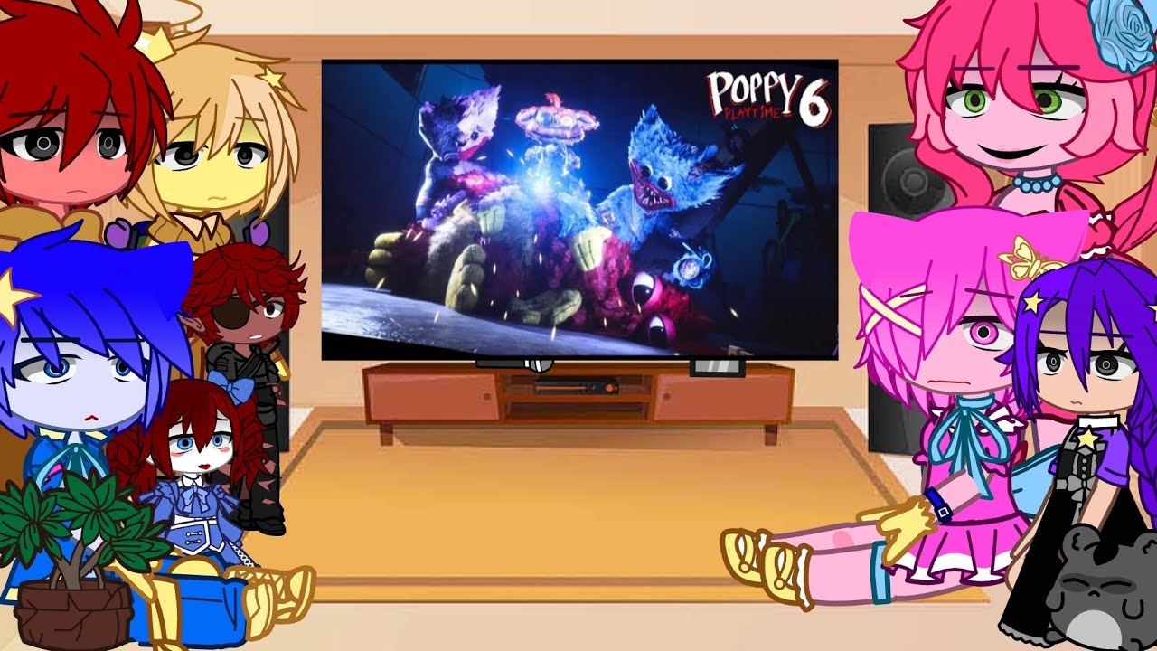 Poppy Playtime React To Poppy Playtime Chapter 6 Chum Needs Help Gameplay II Gacha Club 🐰