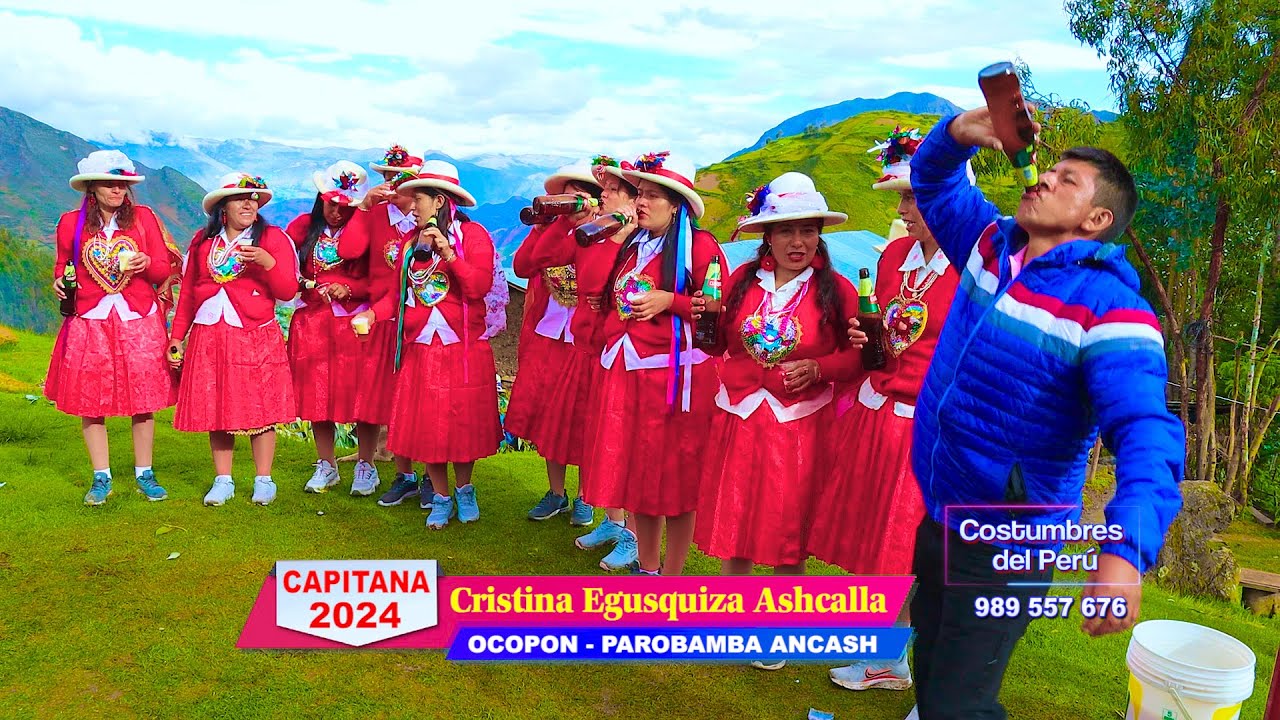 FIESTA DE OCOPON PAROBAMBA ANCASH 2024
