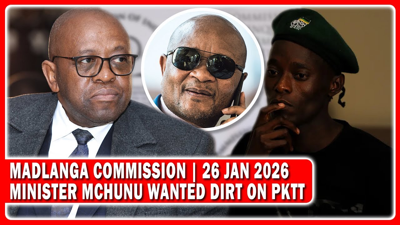 Witness E Concludes “Mchunu Wanted Me To Testify To Madlanga Commission In A Favourable Way To Him”