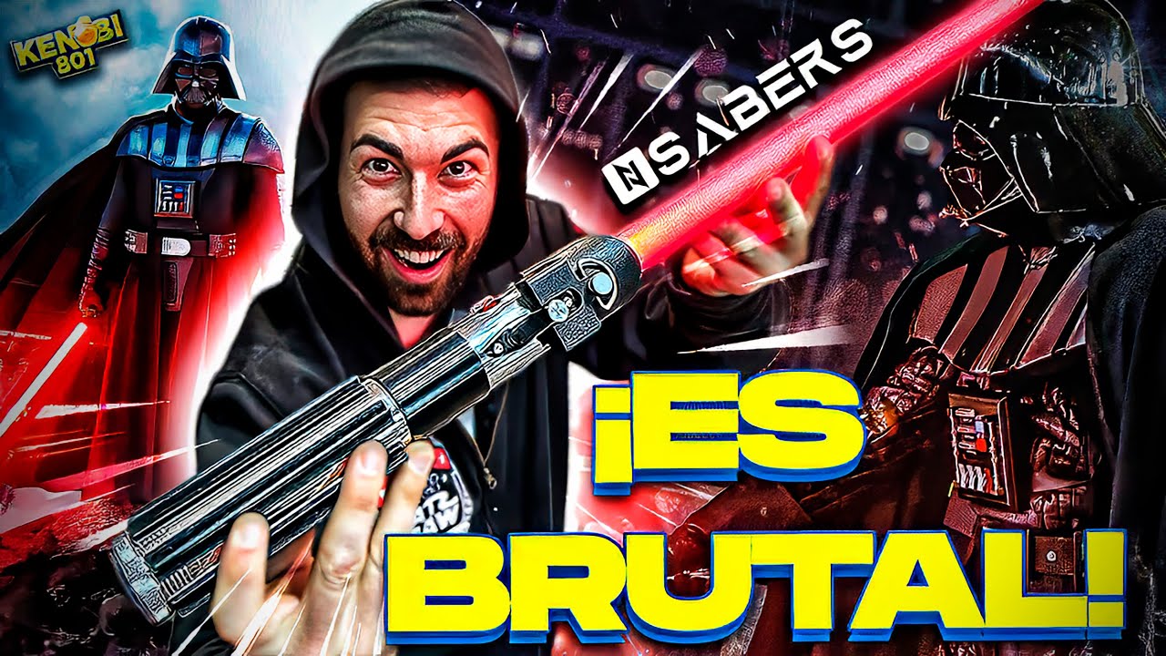 Sable Láser Darth Vader ¡TOPE GAMA! - | NSABERS | - [Unboxing y Análisis en Español]