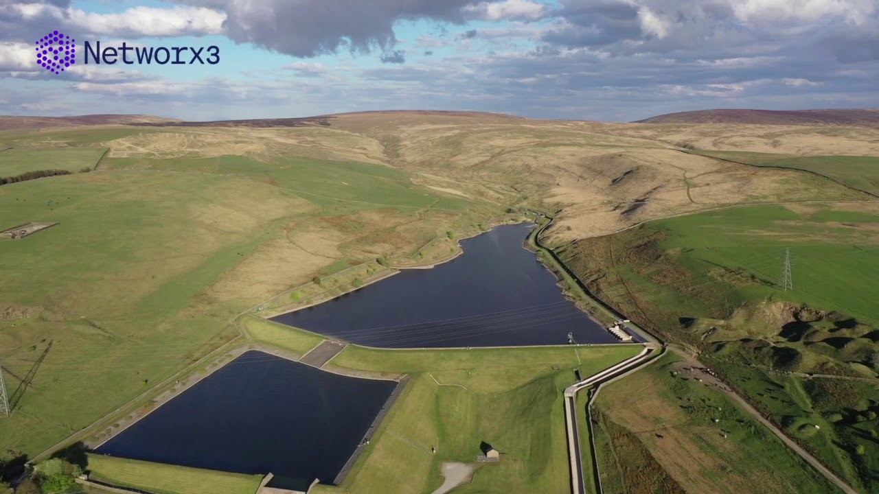 Worsthorne to Lane Bottom by Drone