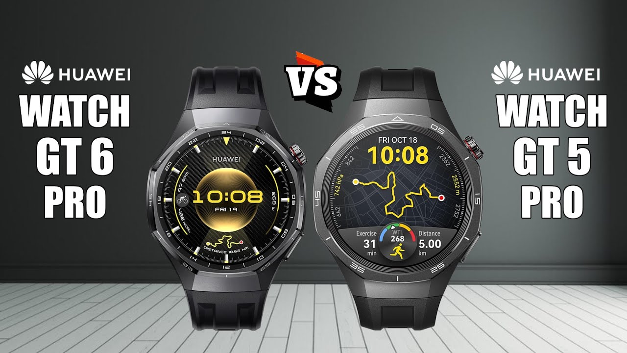 Huawei Watch GT6 Pro vs Huawei Watch GT5 Pro