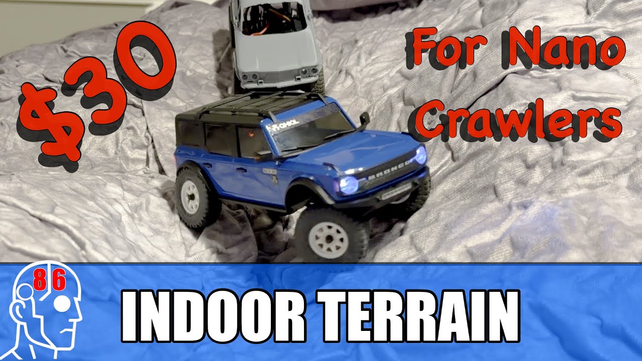 The Perfect Indoor Terrain for SCX30, Jiabaile, X43, Orlandoo Hunter