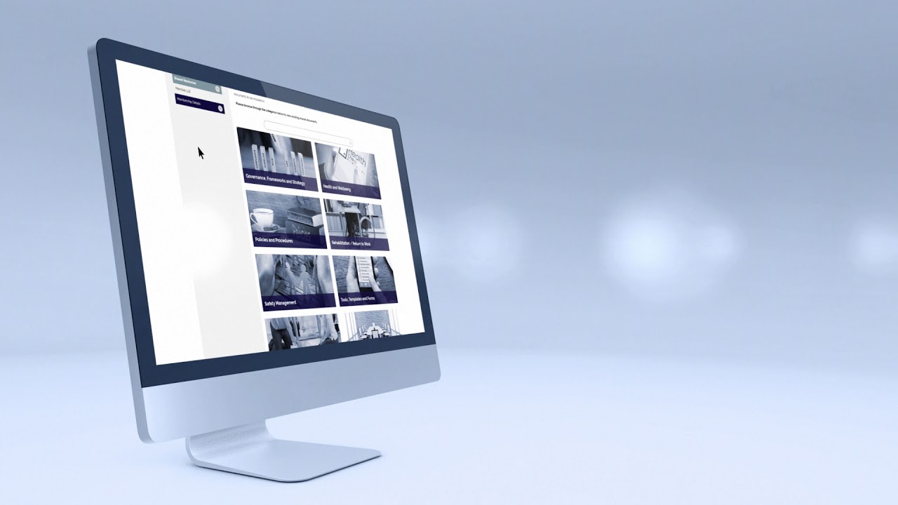 Canberra Member Website Portal Design