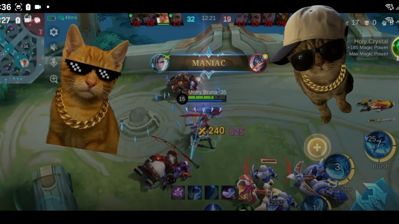 Maniac + 29 kills with Aamon in Ranked MLBB