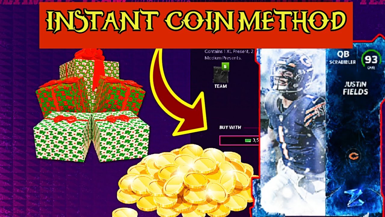 INSTANT coin METHOD madden 22! MAKE 100K- 200k coins in 30 MINUTES OR LESS