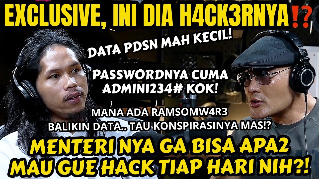 5 MENIT DOANG GUE BOBOLNYA‼️ PAK MENTERI BISA APA⁉️ LEBIH SUSAH H4CK WARNET⁉️ PODCAST