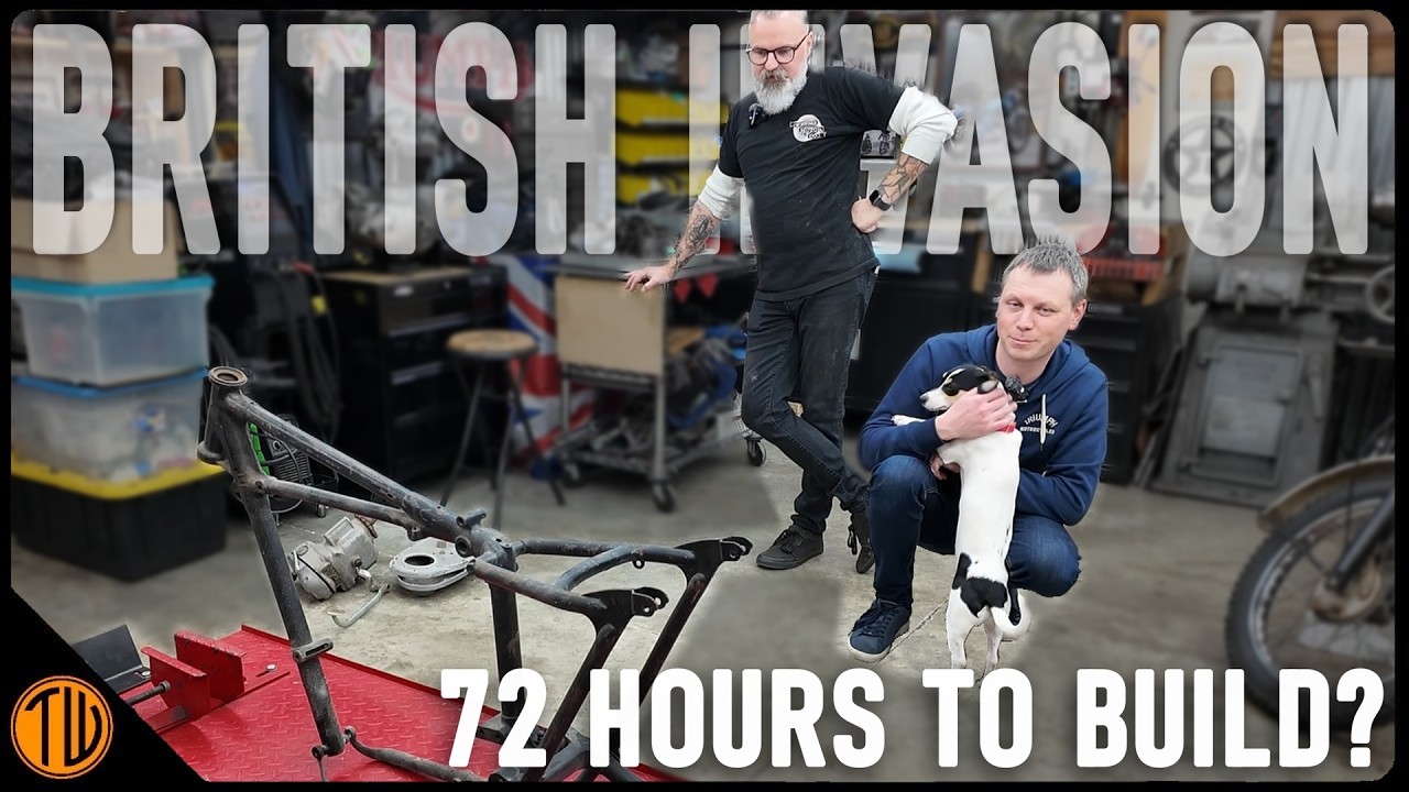 72 Hours to Build a Vintage Triumph! What were we thinking?