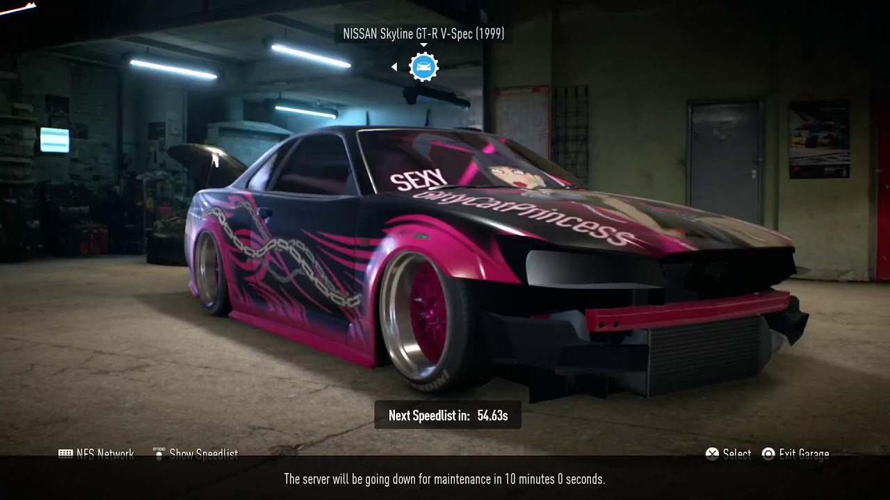 Need for Speed 2015 Drift Speedlist