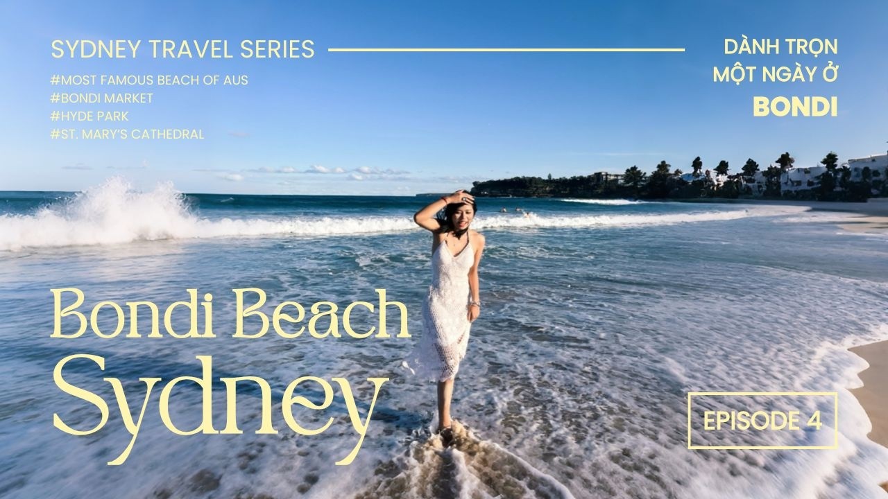 ♡ Sydney Bondi Beach (& more spots to discover in Sydney CBD) | Travel guide ♡