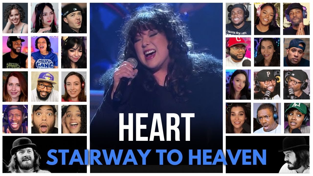 Heart - Stairway to Heaven - Led Zeppelin - Kennedy Center Honors - Reaction Compilation