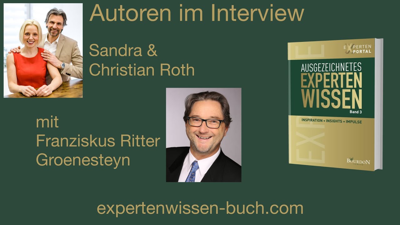 Expertenwissen Buchpodcast Franziskus Freiherr von Ritter zu Groenesteyn
