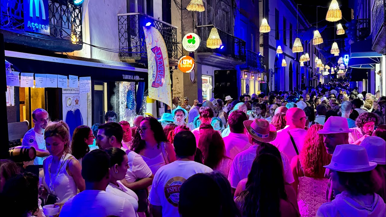 LIVE: PDL White Ocean / Festa Branca 💃 Ponta Delgada, Sao Miguel Azores 🇵🇹 - 02.08.2025 #whiteocean